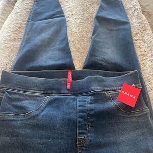 Spanx Dark Blue Jeans